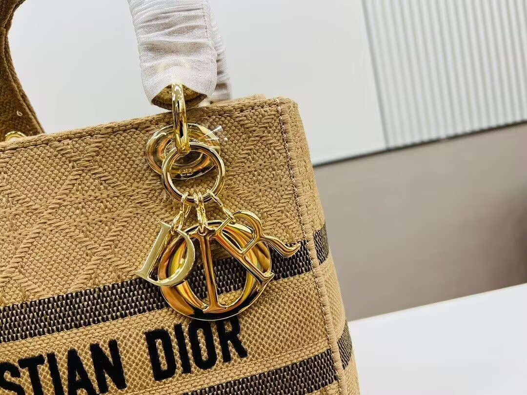 Dior Medium Lady D-Lite Bag 24x20x11cm