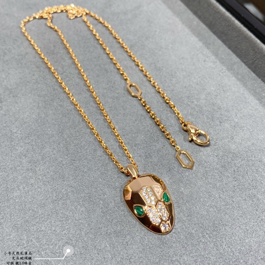 Bvlgari small Bald Snake Necklace