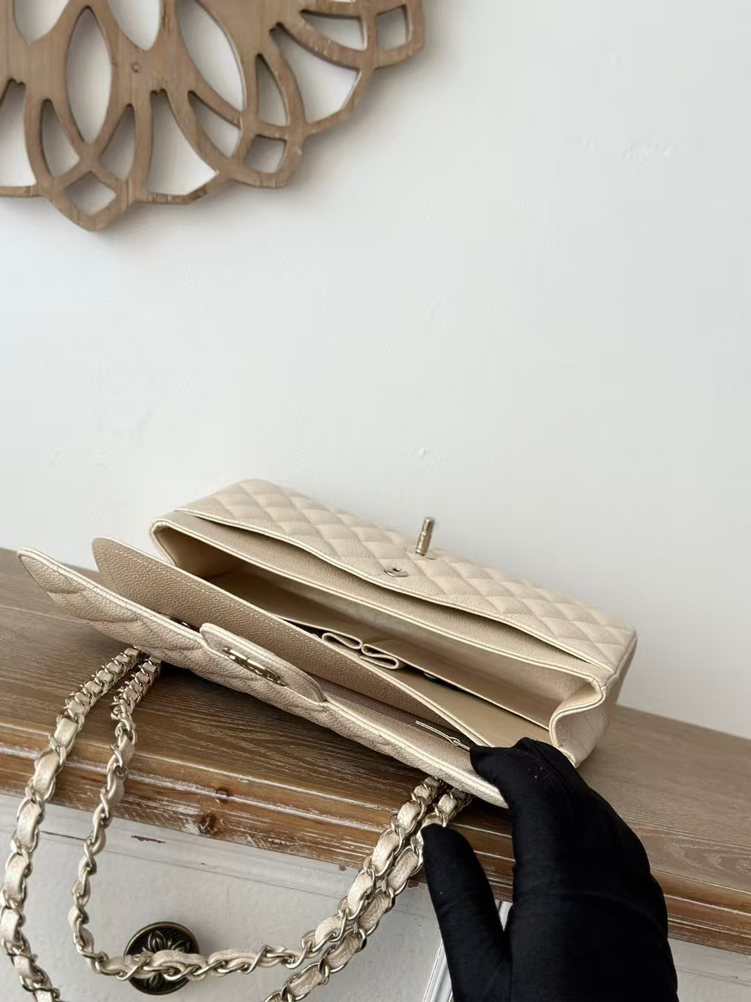 Chanel Classic Flap Handbag CF 25.5x 15x6cm