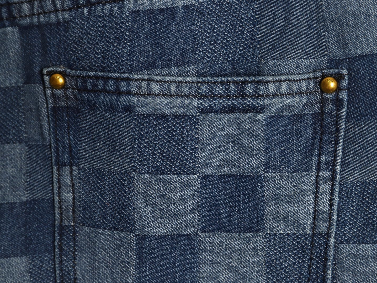 Louis Vuitton LV 25FW Jeans Suit