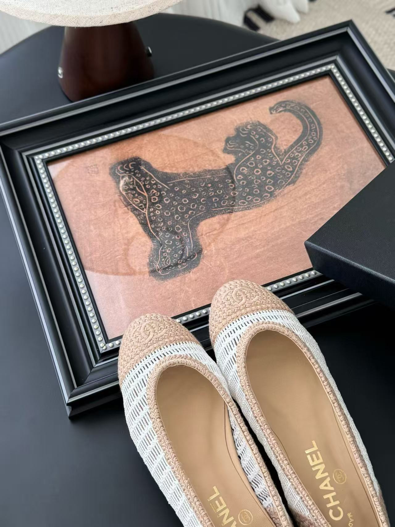 UA CHANEL BALLET FLATS