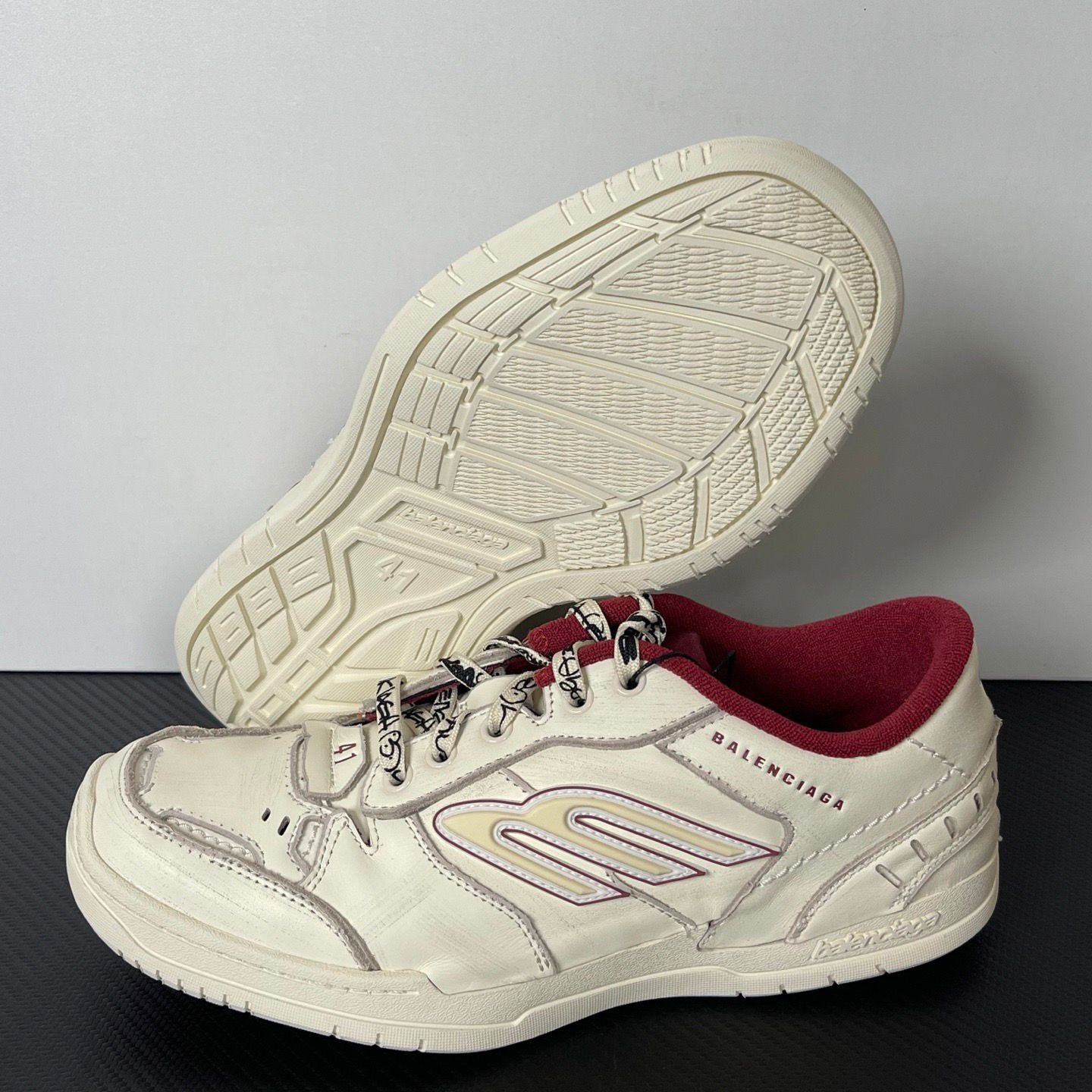 UA Balenciaga Hamptons Medium Worn-out Sneaker (run one size large)