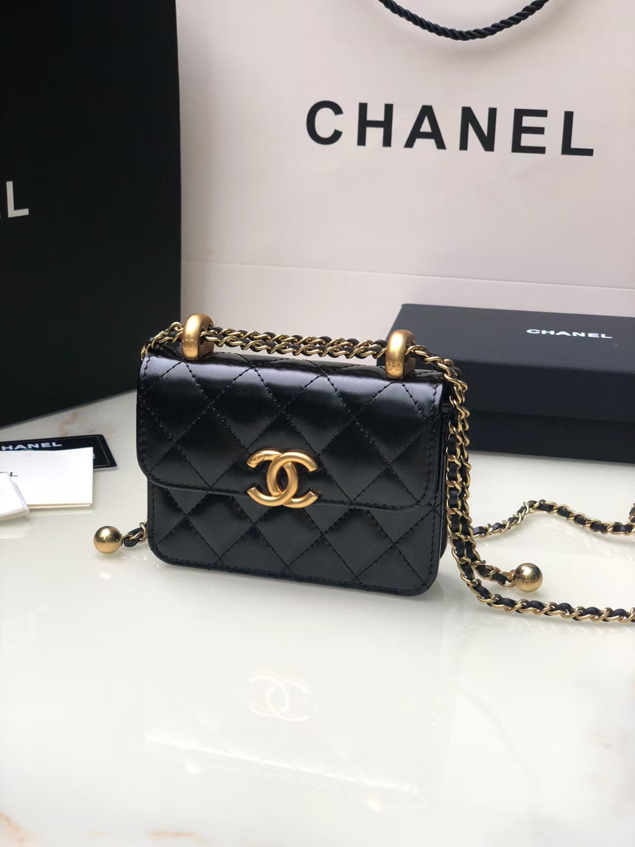 Chanel Mini Flap Bag 12x9x2cm
