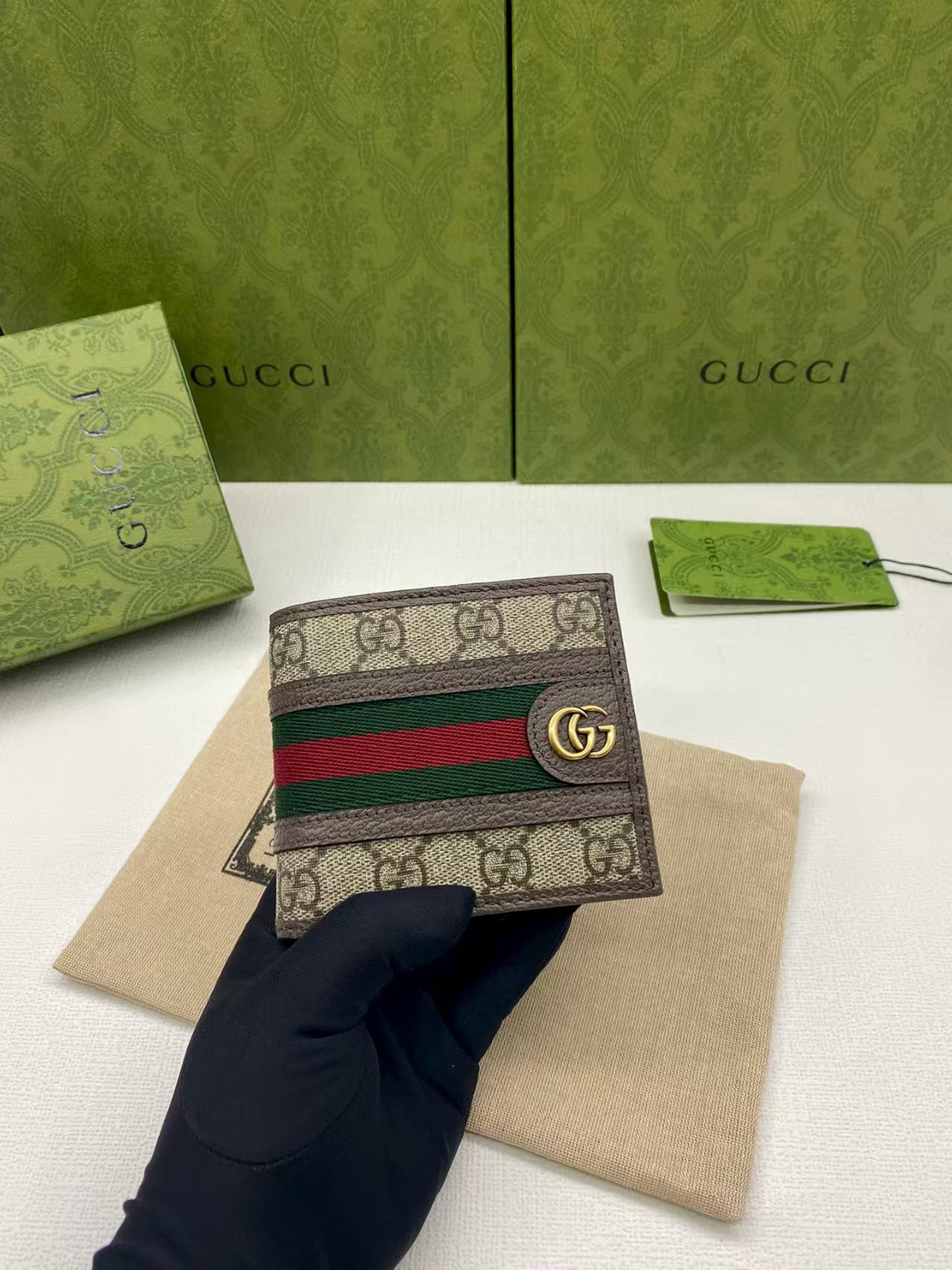 Gucci GG Card Case Wallet