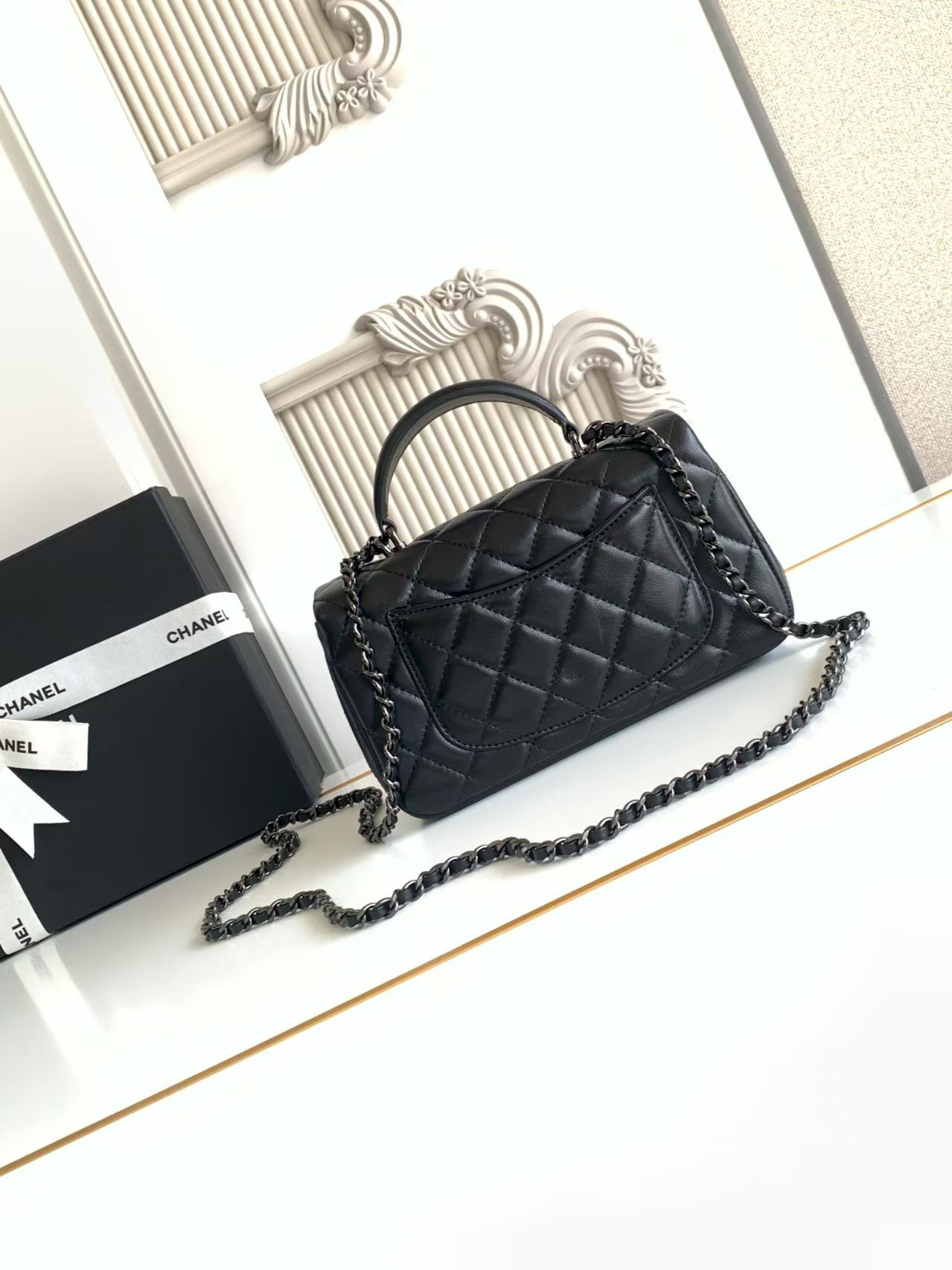 CHANEL Mini CF handle 20x12x6cm