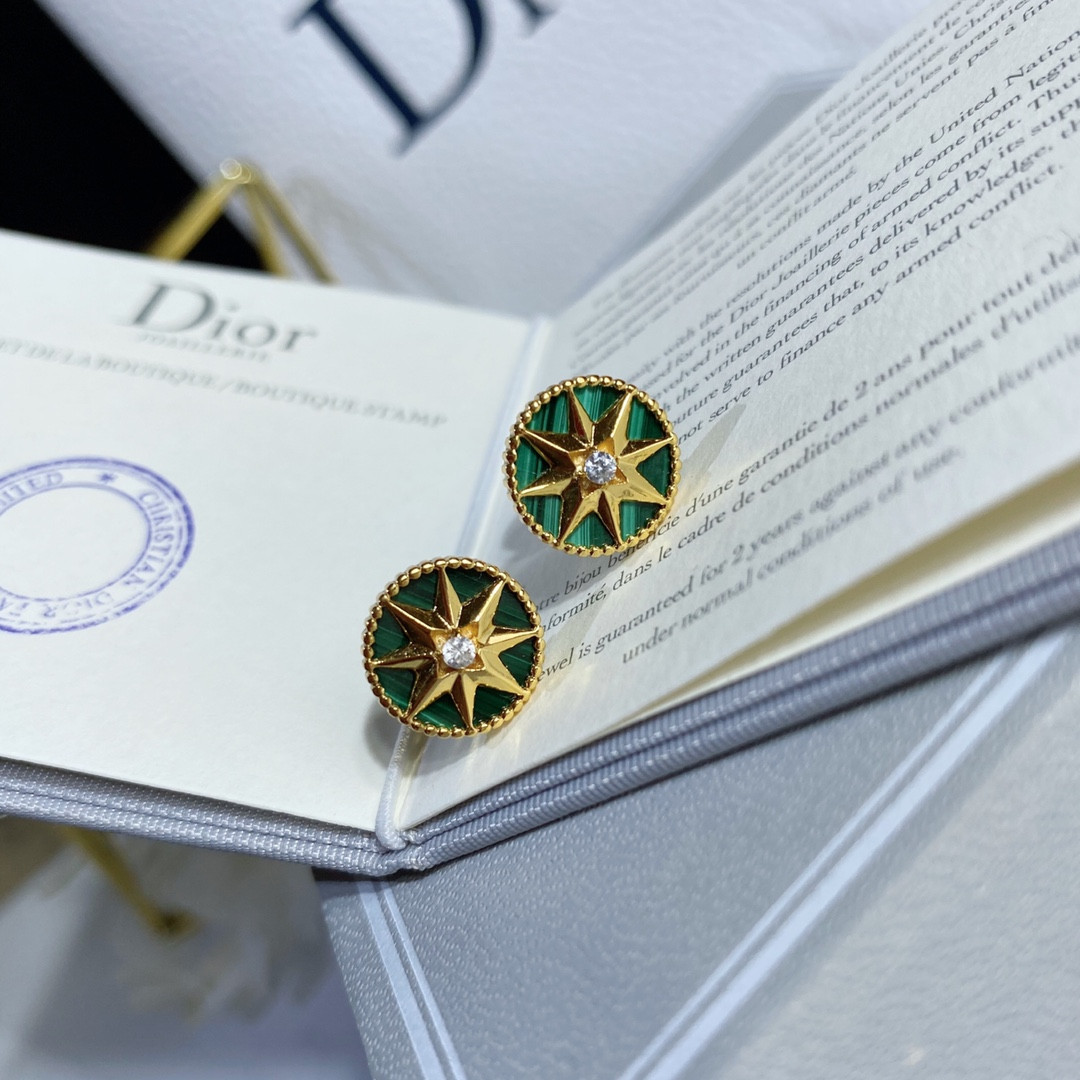 Dior compass Stud Earrings
