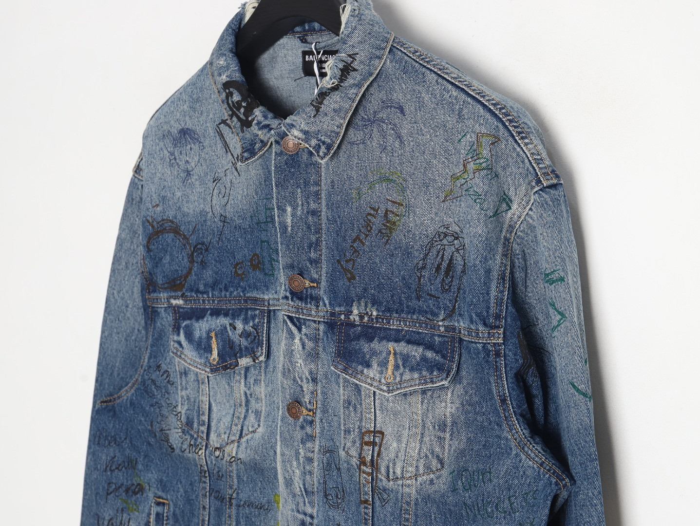Balenciaga Denim Coats