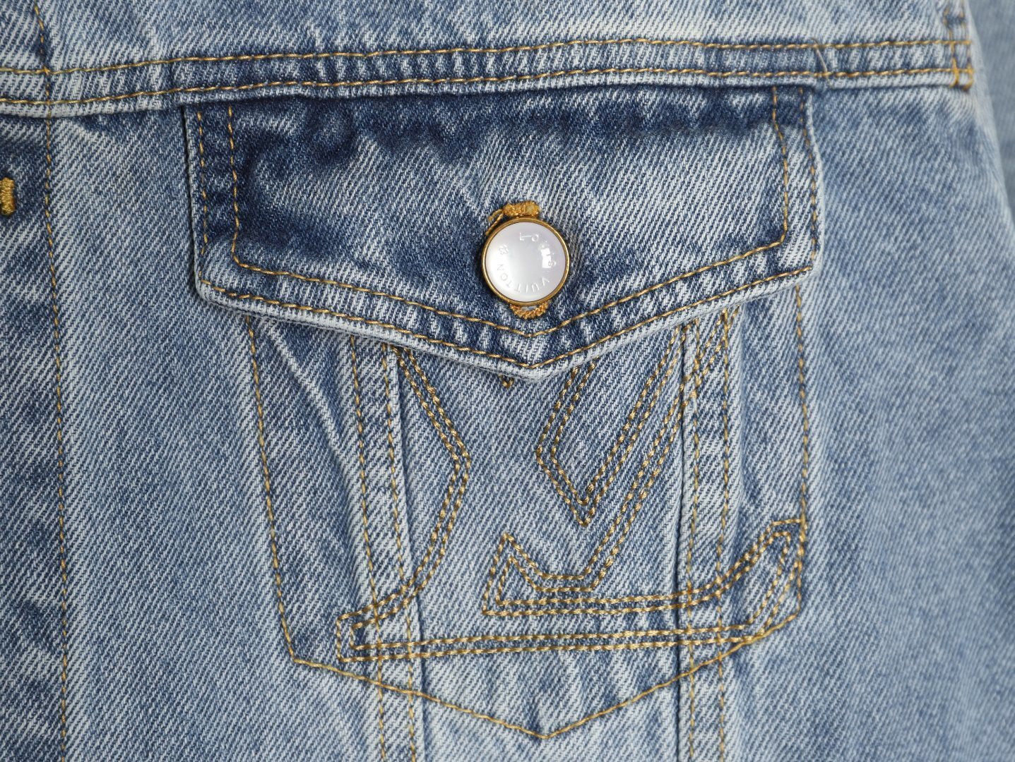 Louis Vuitton 25FW Denim Jacket Suit