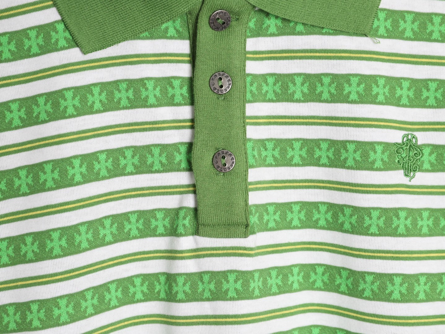 Ch*0me He**ts 25fw polo shirt