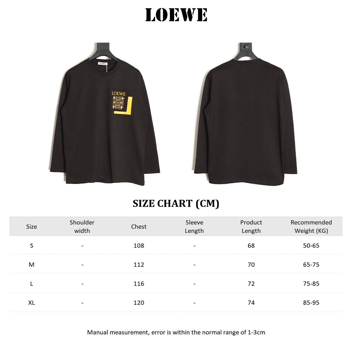 Loewe 25Fw Long-sleeved T-shirt