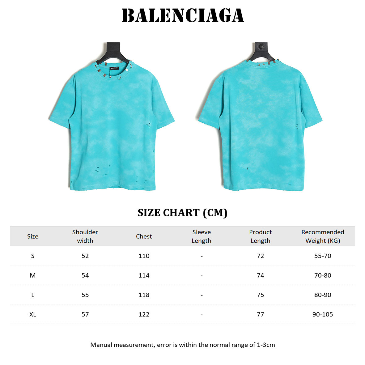 Balenciaga 23ss Short-sleeved T-shirt