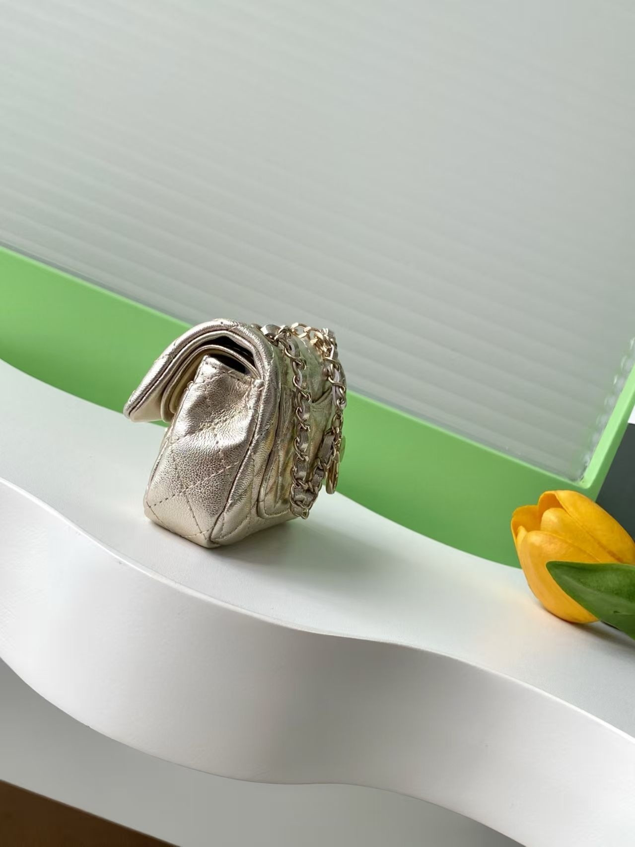 Chanel Classic Mini Bag with Hook 8x12.5x5cm