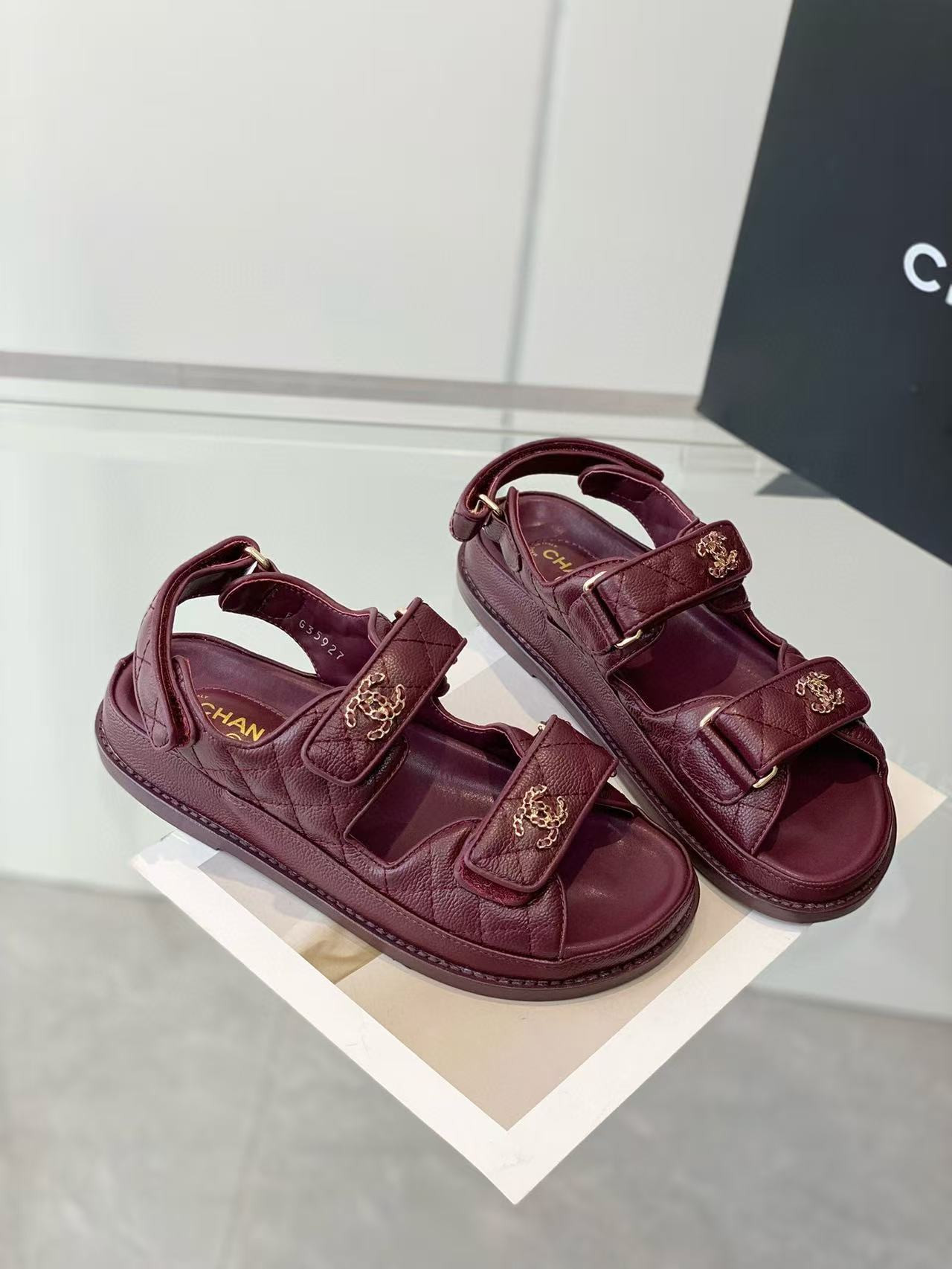 UA Chanel Sandals