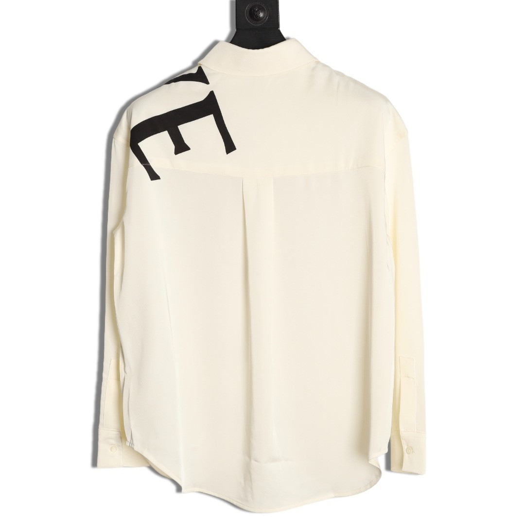 Loewe 25Fw Long-sleeved Shirts