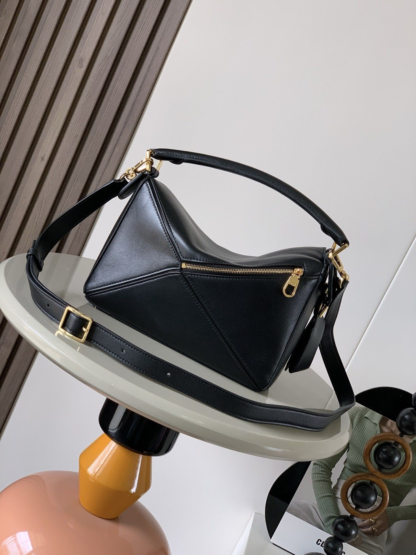 LOEWE Small Featherlight Puzzle bag in nappa lambskin 16.5x24x10.5cm