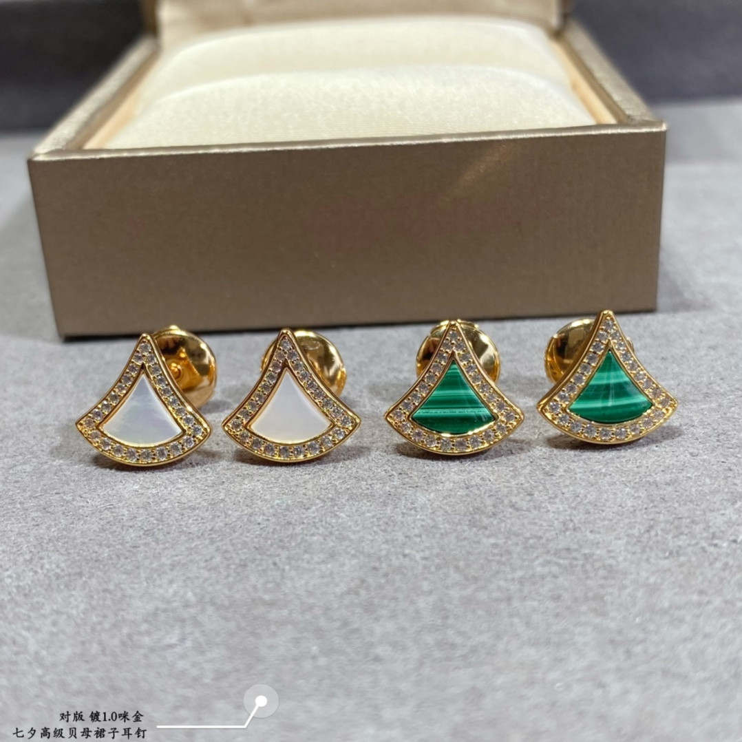 Bvlgari Skirt Earrings