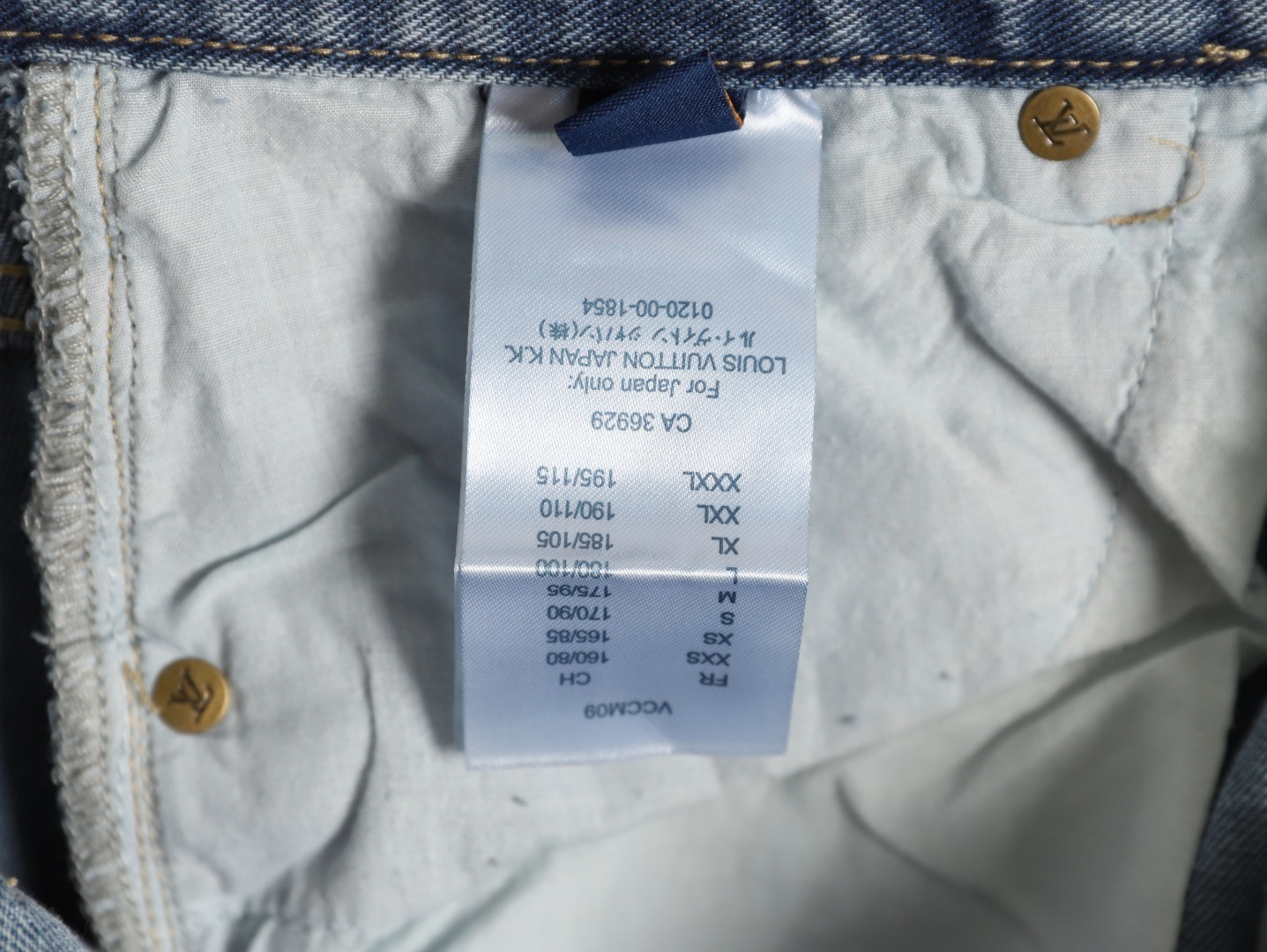 Louis Vuitton 24Fw Jeans Suit