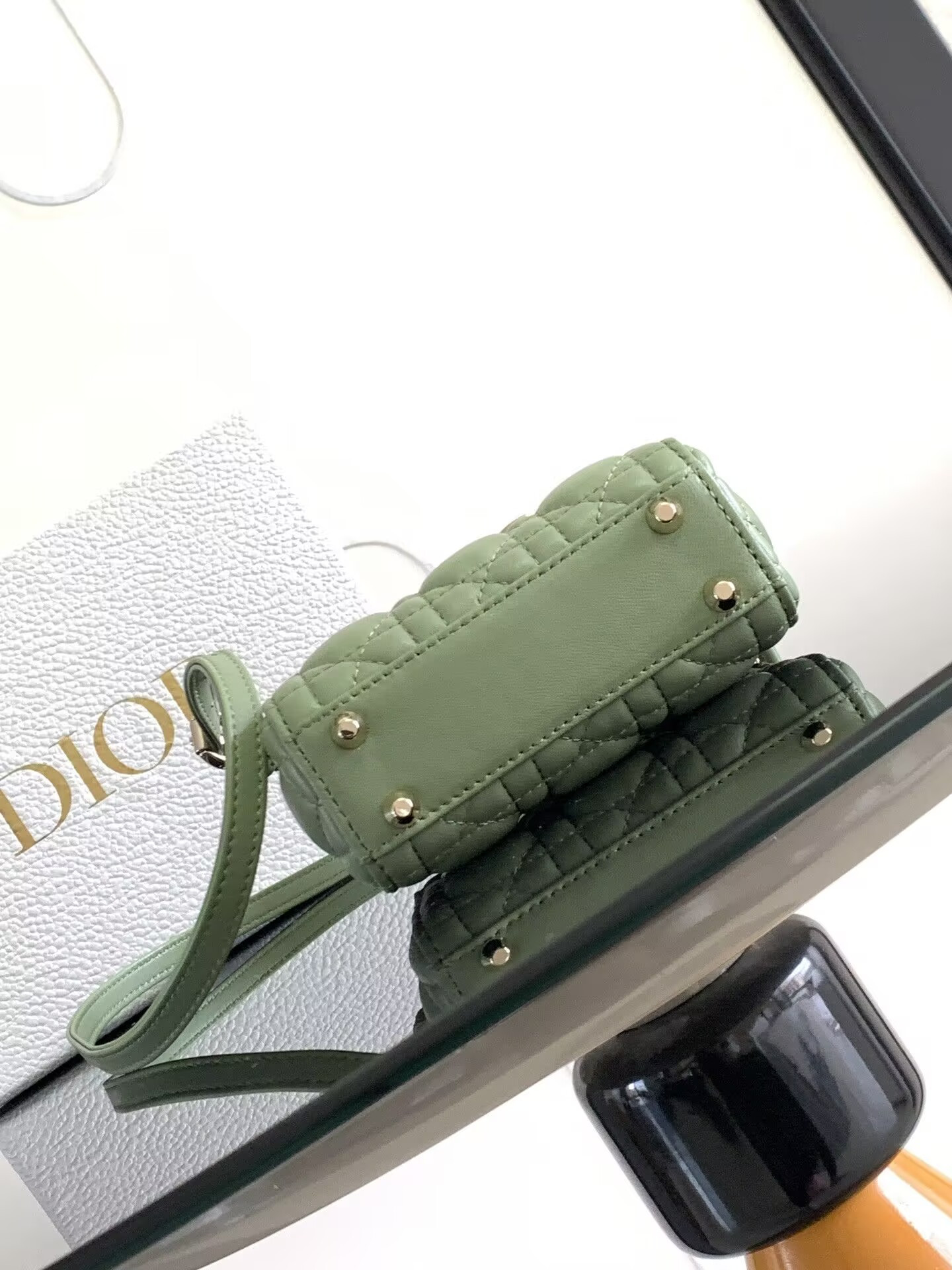 Dior Micro Lady Bag 12×10.2×5cm