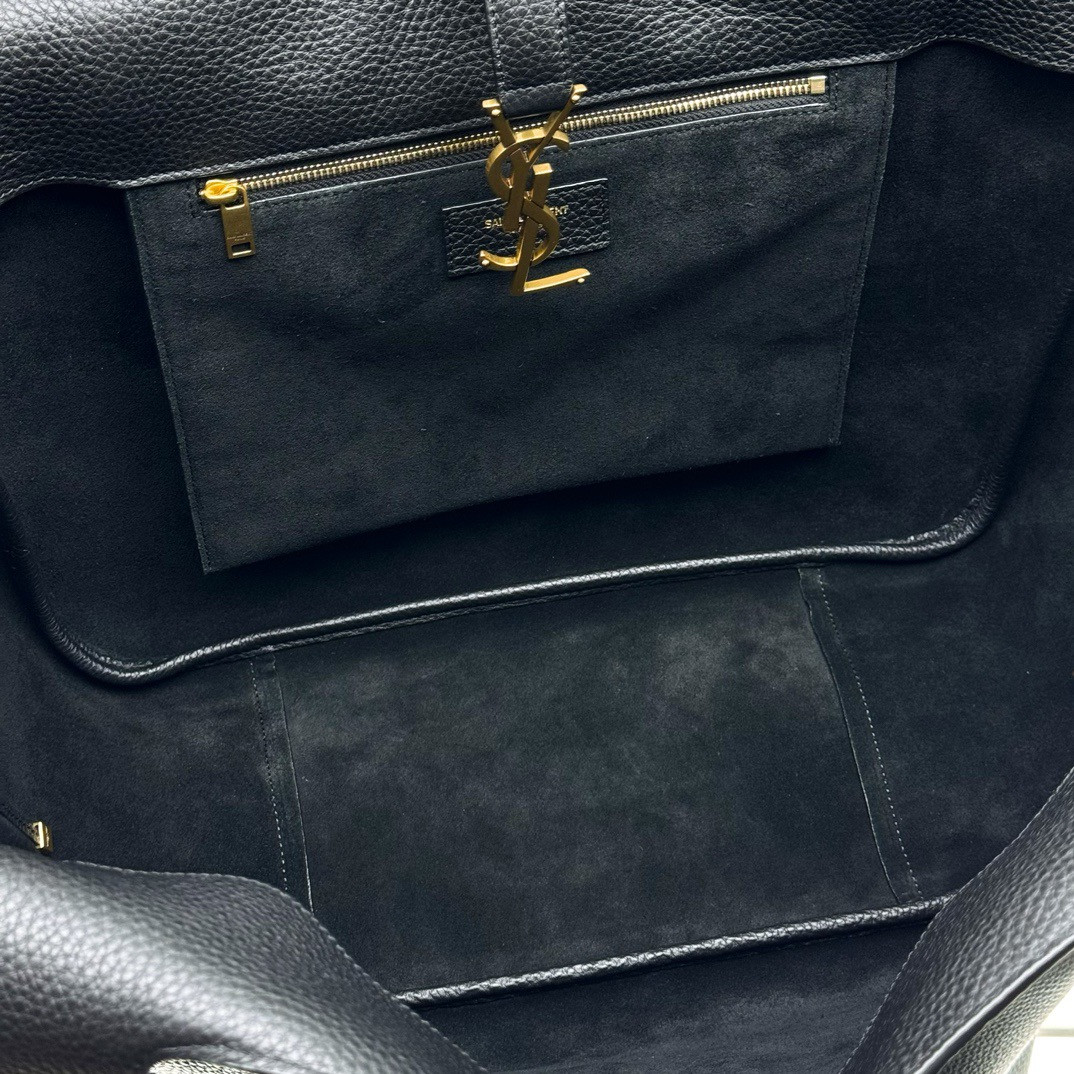 YSL LE 5 À 7 BEA in grained leather 50×28×18cm
