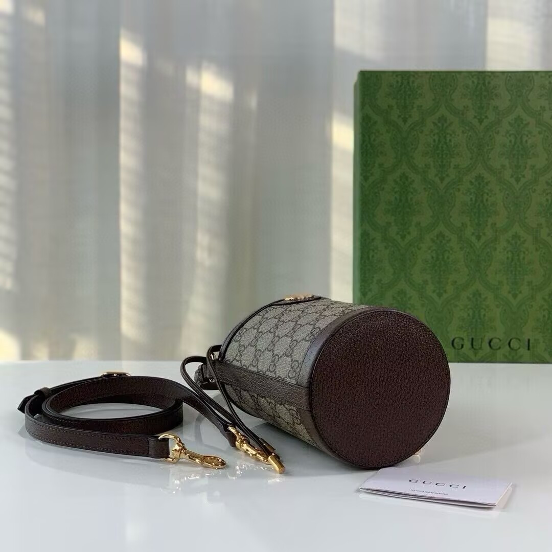 Gucci Ophidia Mini Bucket Bag 11.5x20x8cm