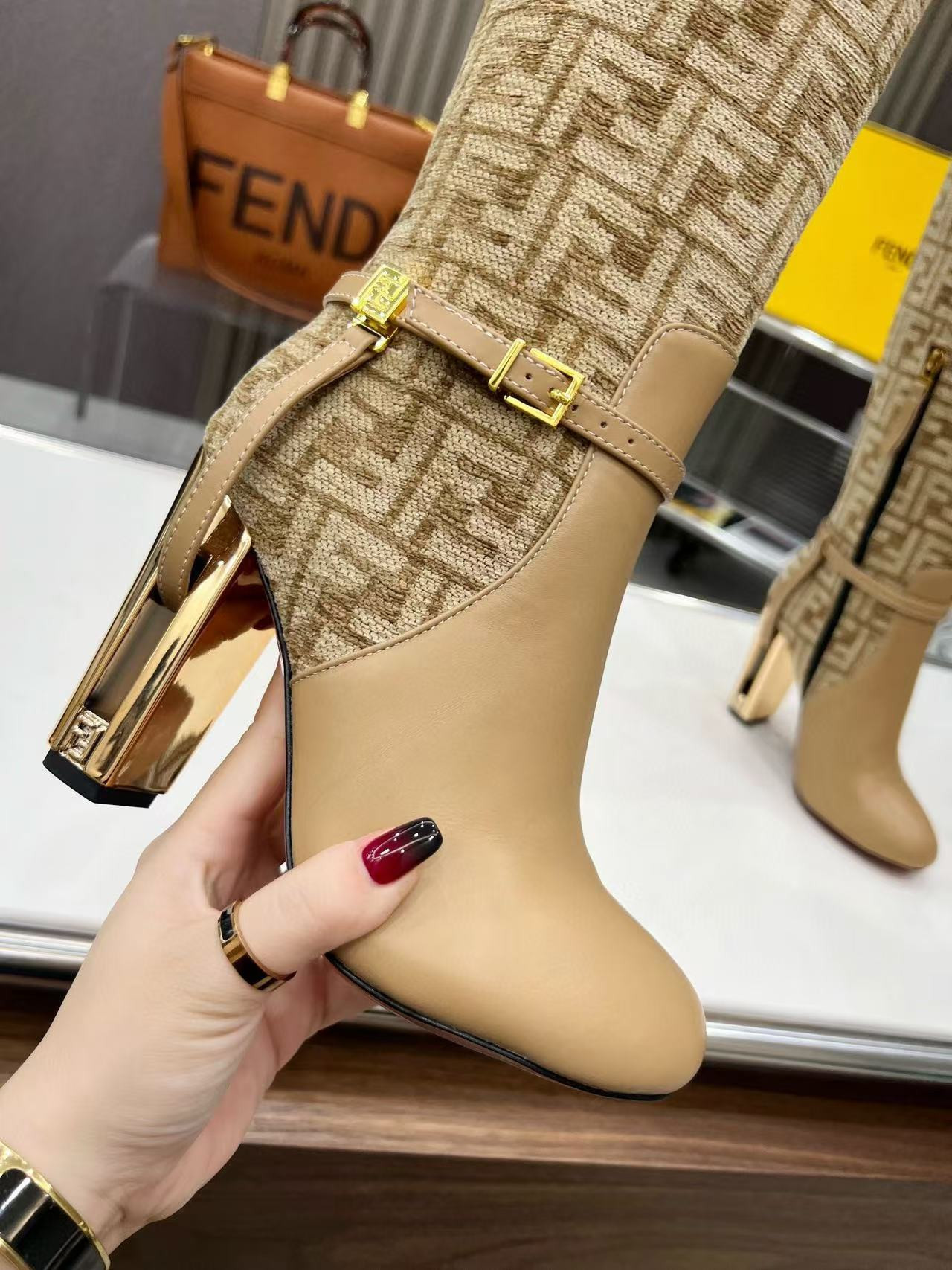 UA Fendi Boots