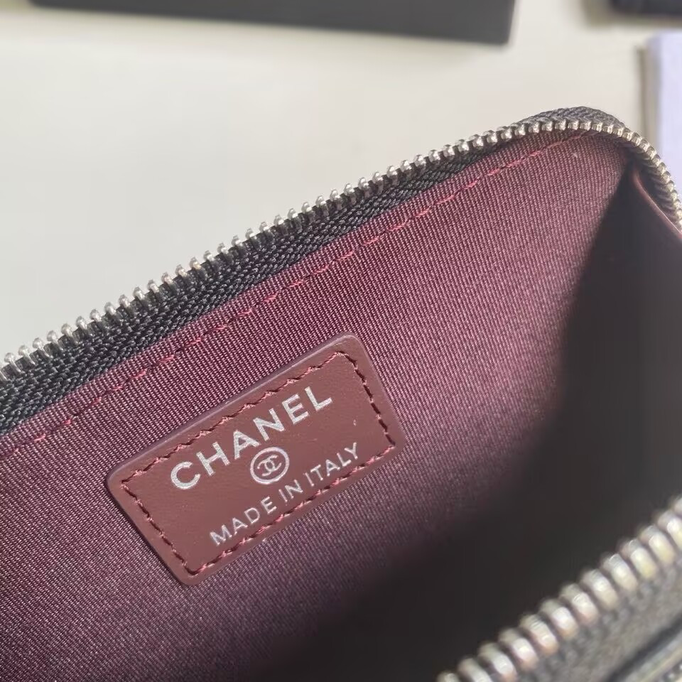 Chanel Classic Zipped Card Holder 8.5 x 13.3 x 2.9cm