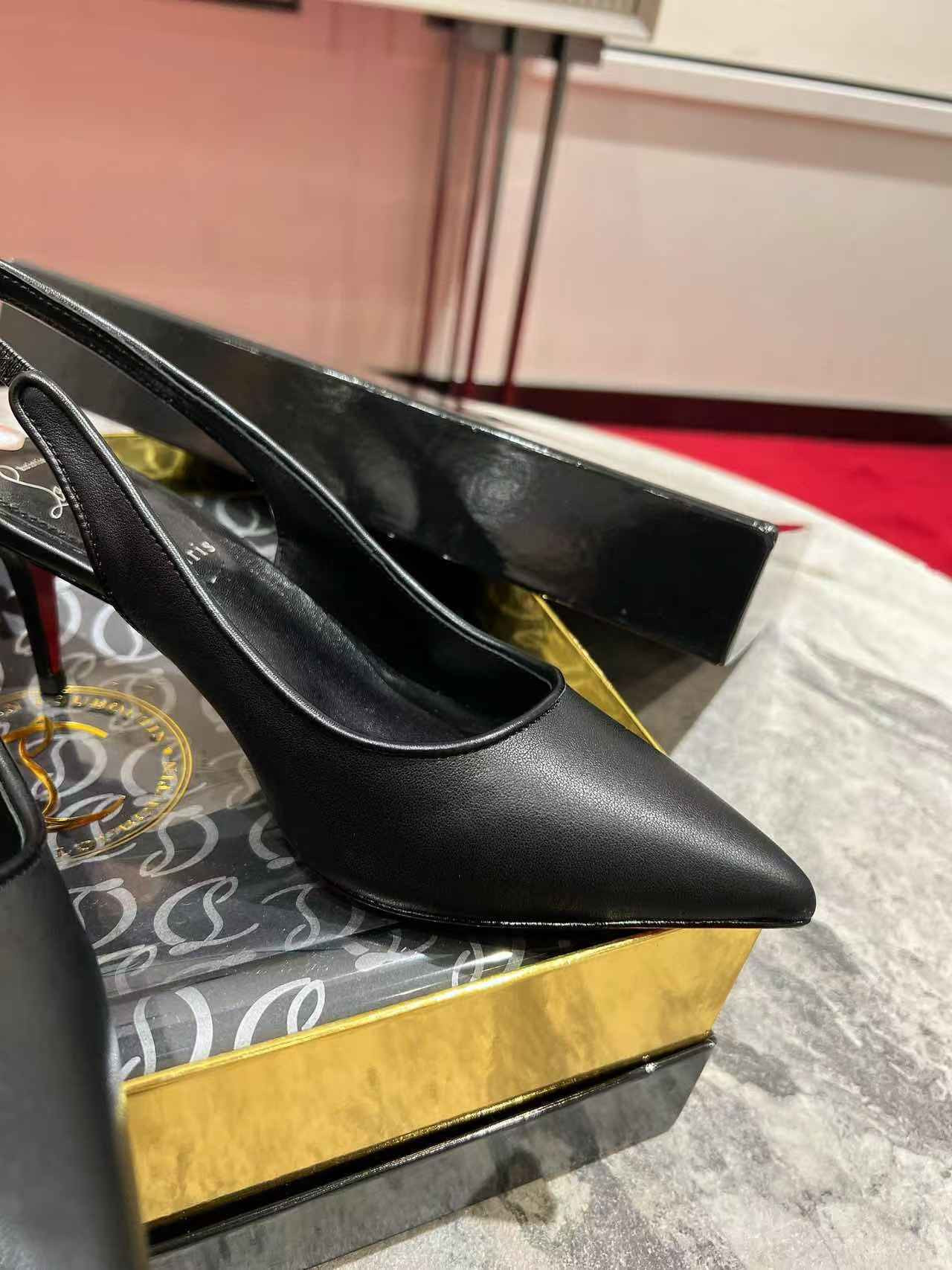 UA Christian Louboutin Sporty Kate Sling 65mm