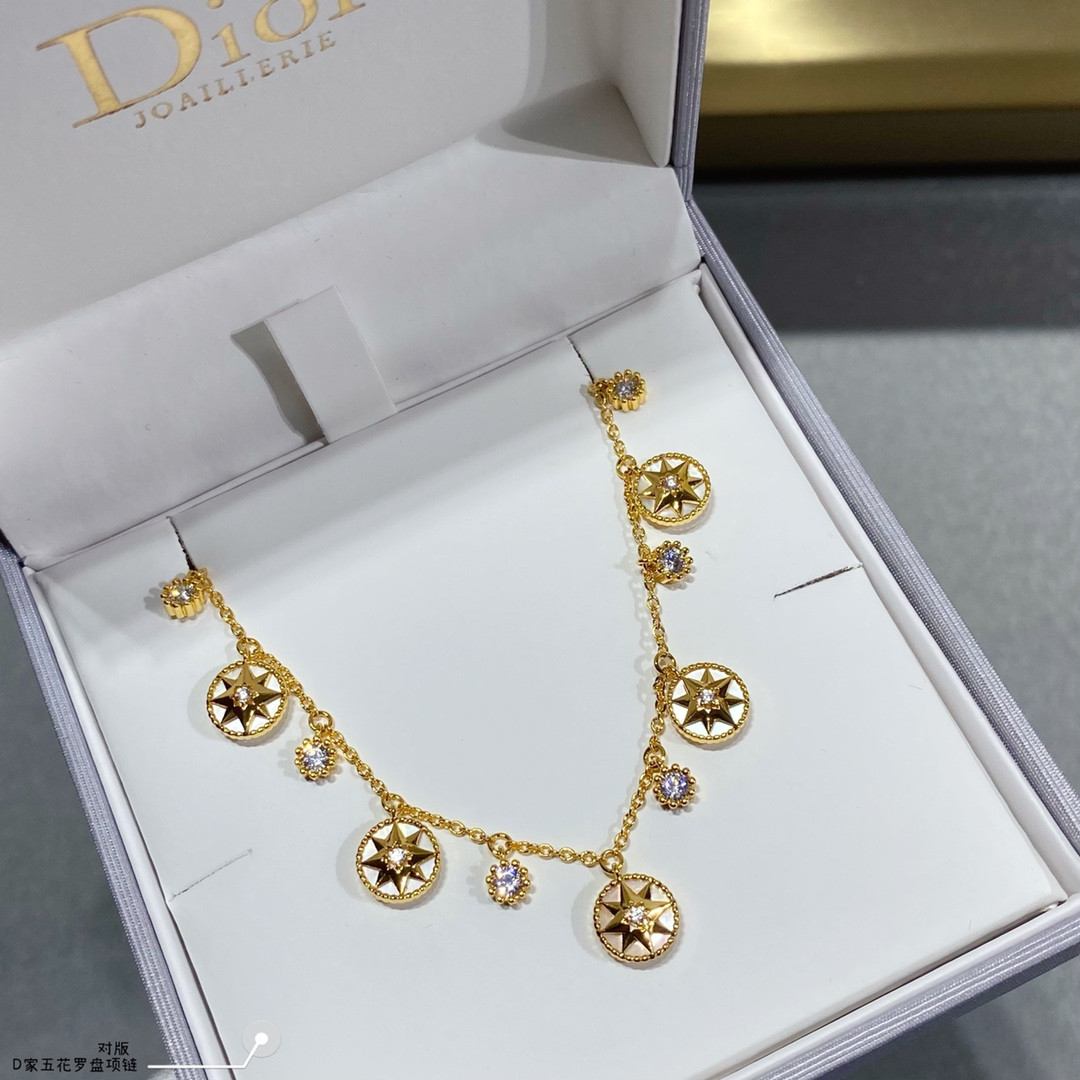 Dior compass Necklace