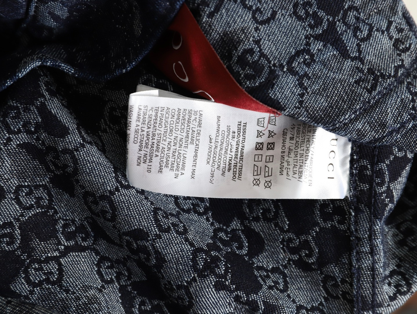 GUCCI GUC Denim Coats Suit