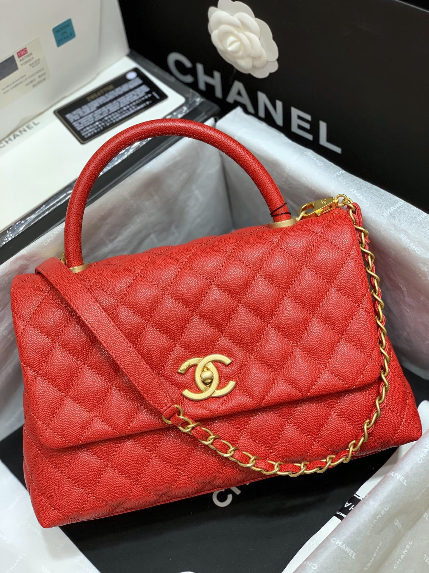 Chanel COCO Handle bag medium 28cm