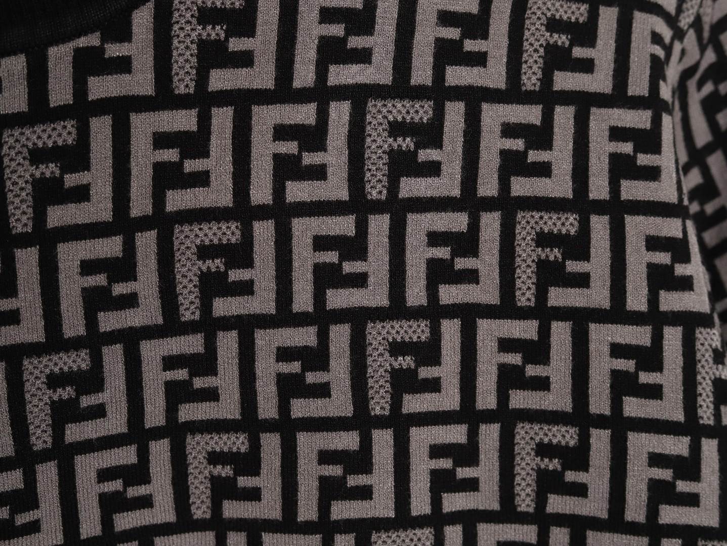 FENDI FD knitting Short-sleeved