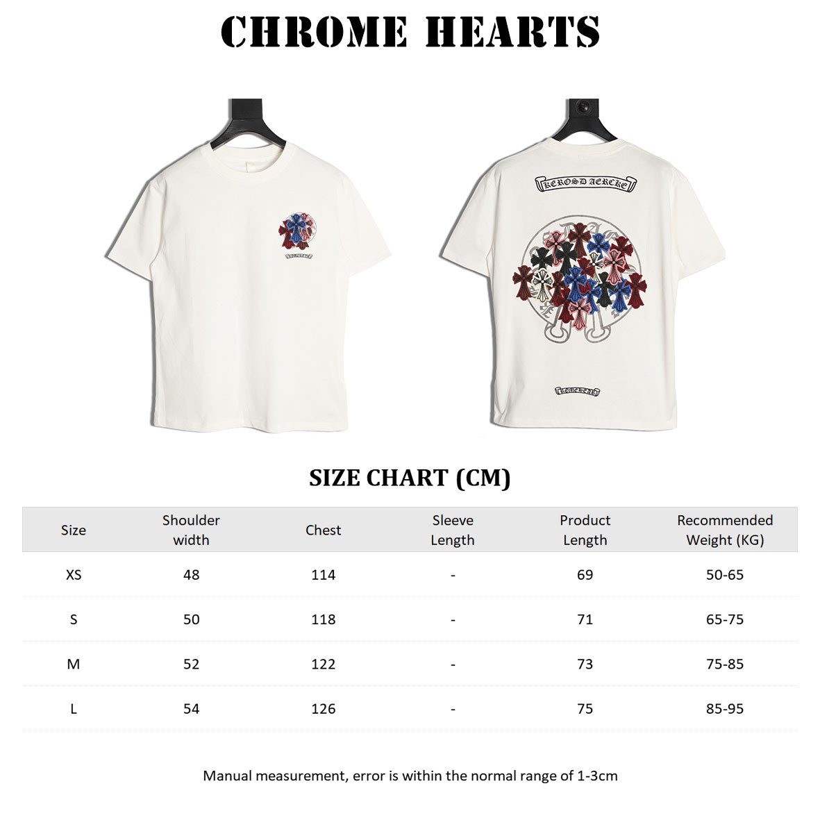 Ch*0me He**ts short-sleeved t-shirt