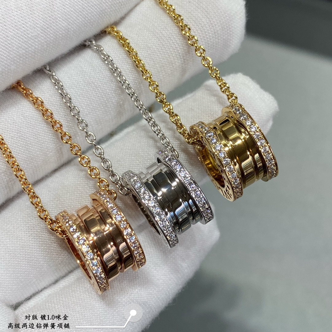 Bvlgari Spring both sides drill Necklace