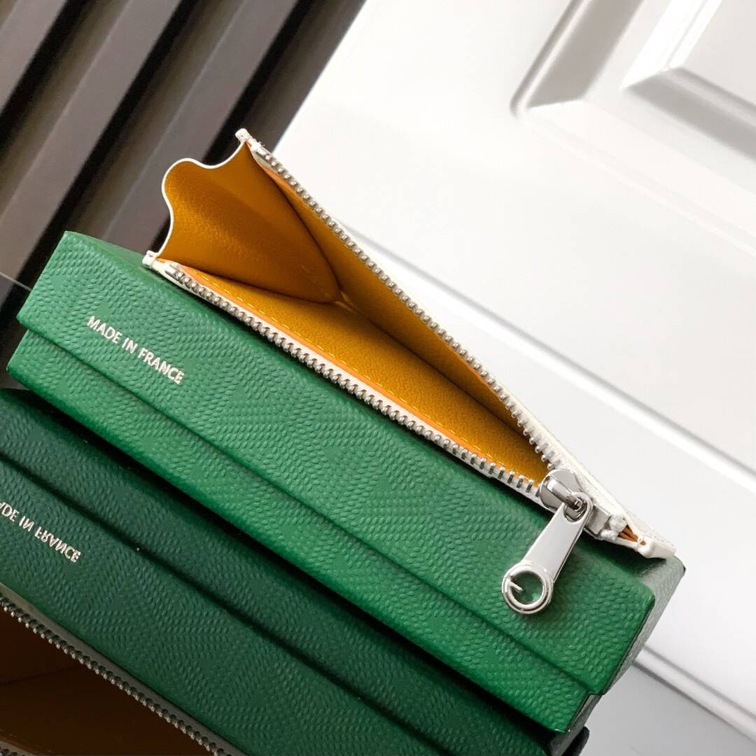 Goyard Bourbon zipped card holder 12.5x1x8.4cm