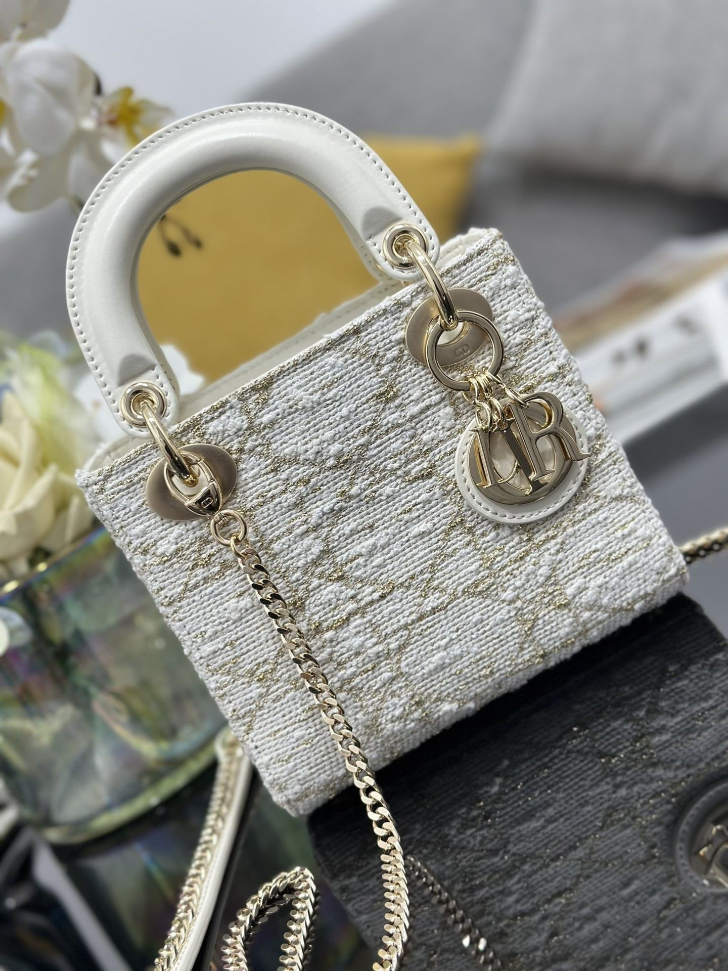 MINI LADY DIOR BAG 17x15x7cm