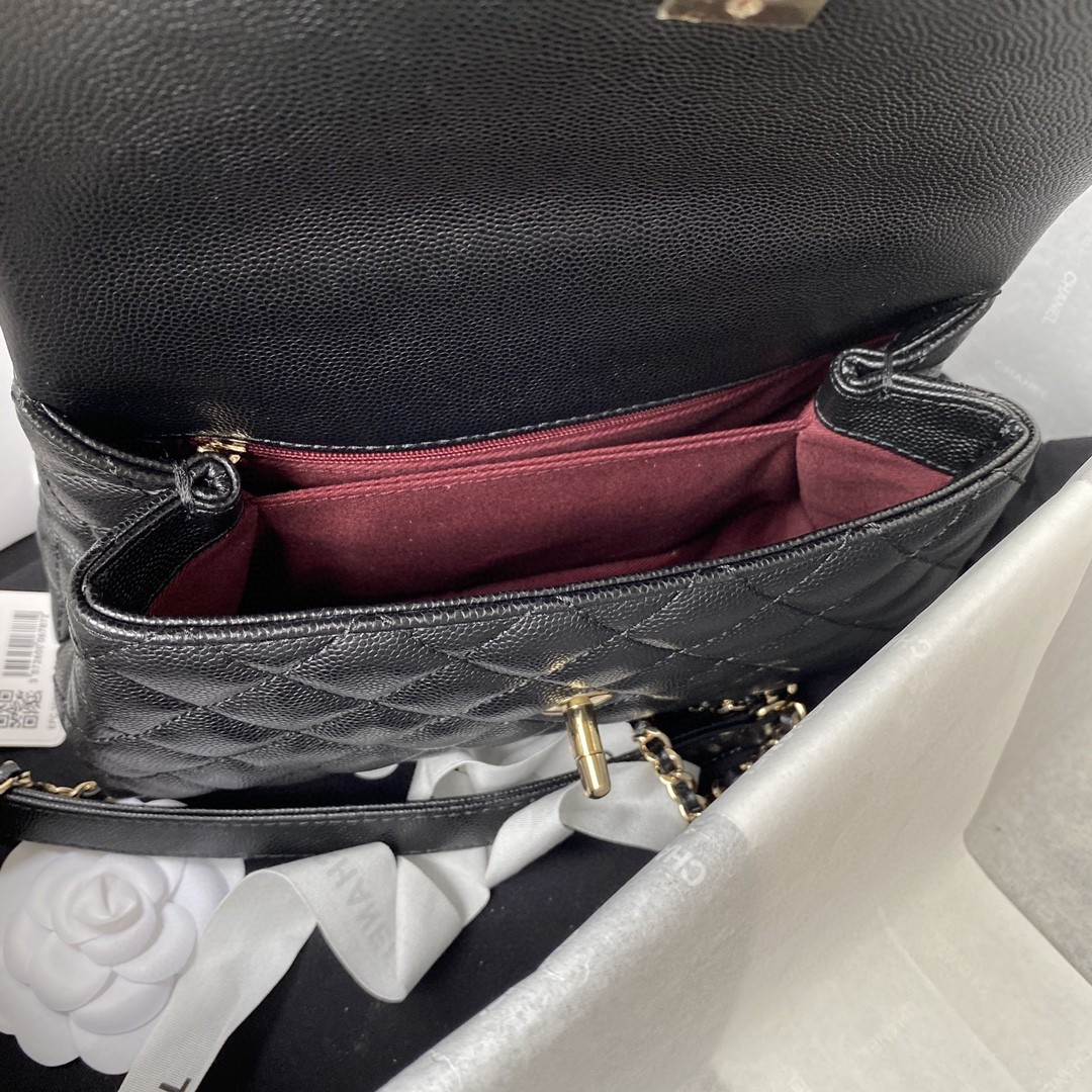 Chanel Coco Handle Bag A92990 24x14x10cm