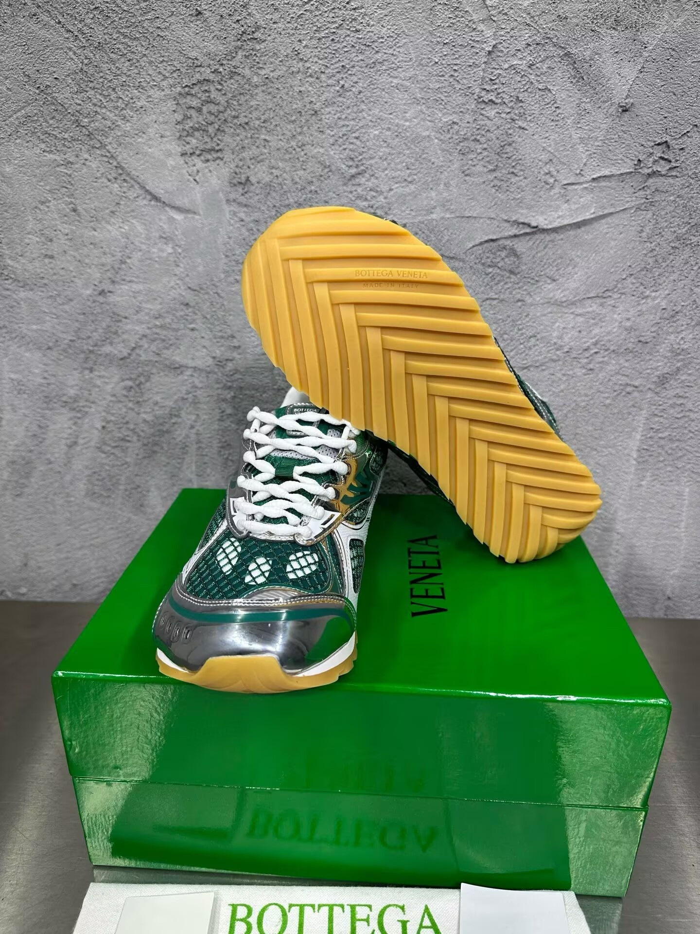 UA Bottega Veneta Orbit Sneaker