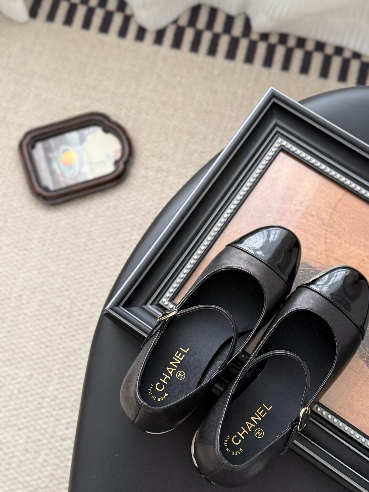 UA Chanel Mary Janes