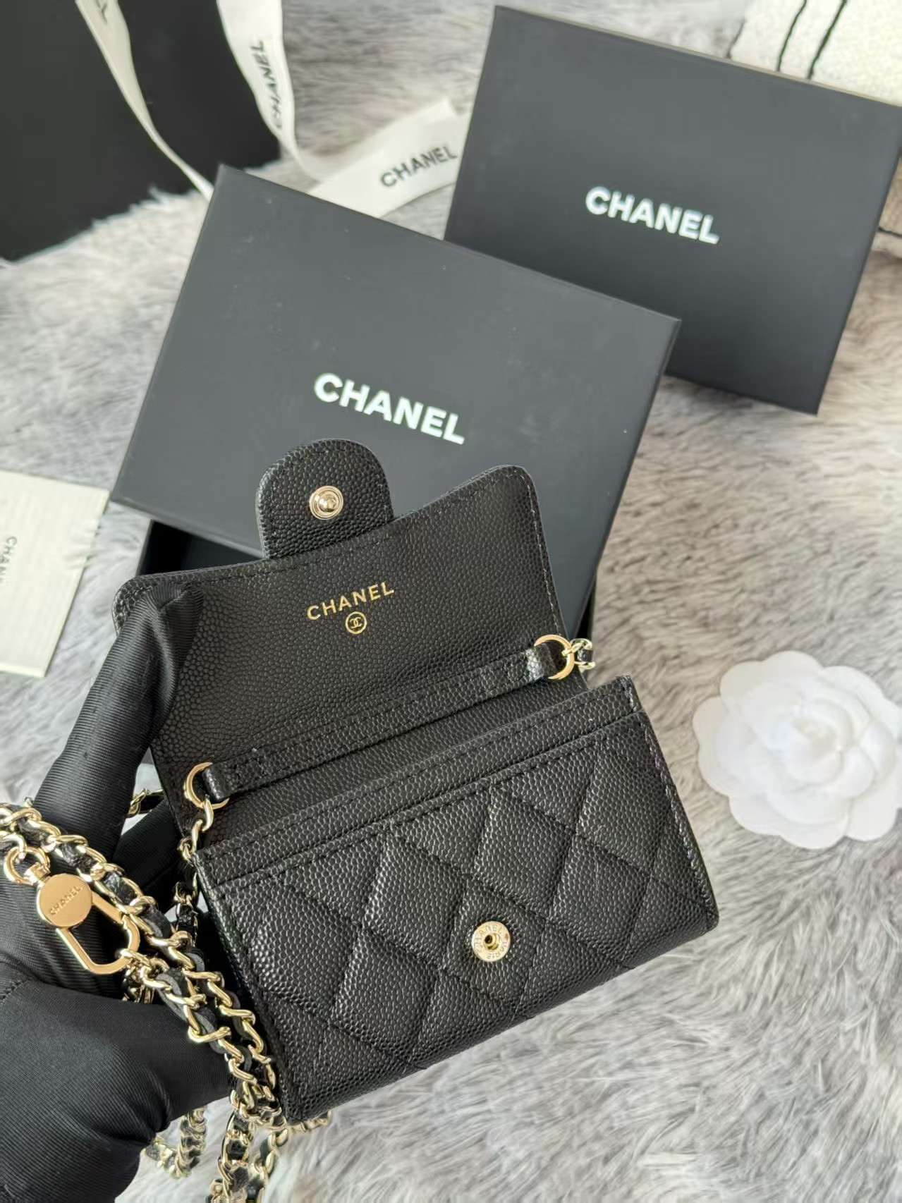 Chanel Wallet on Chain 11x7.5x2cm