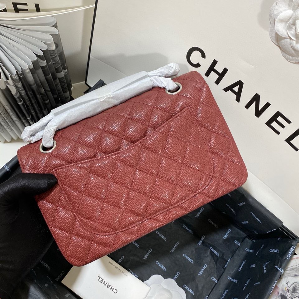 CHANEL SMALL CLASSIC HANDBAG 14.5×23×6cm