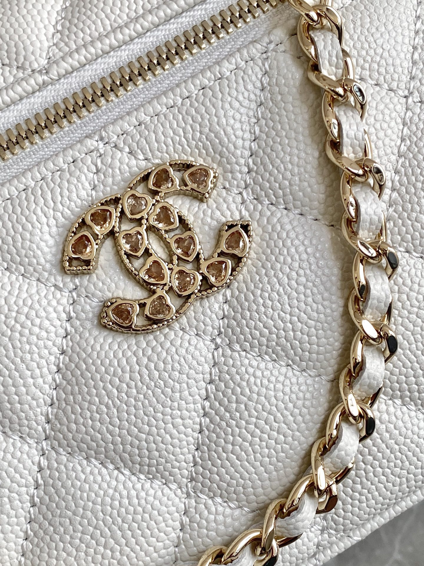 Chanel Long Vanity With Chain 25C AP4531 17×19.5×5cm