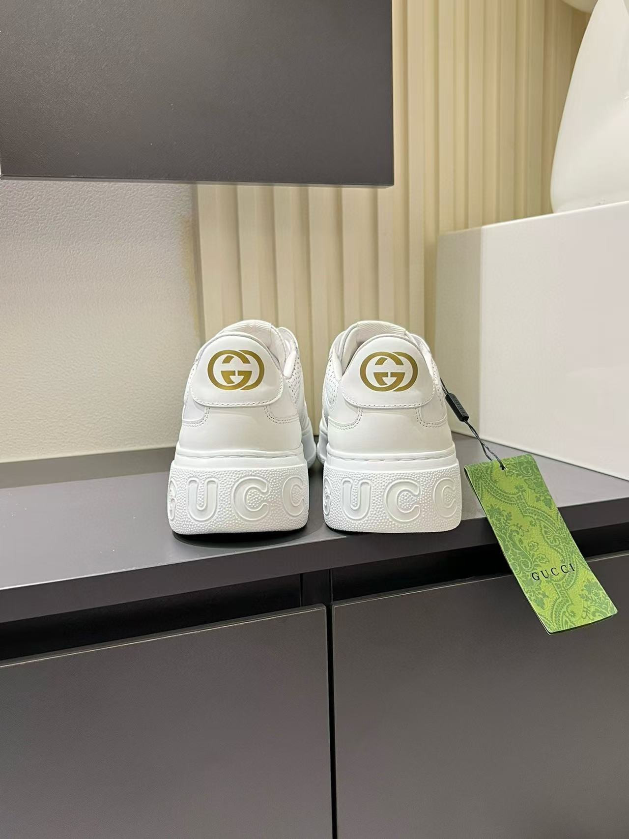 UA Gucci GG Embossed Sneakers