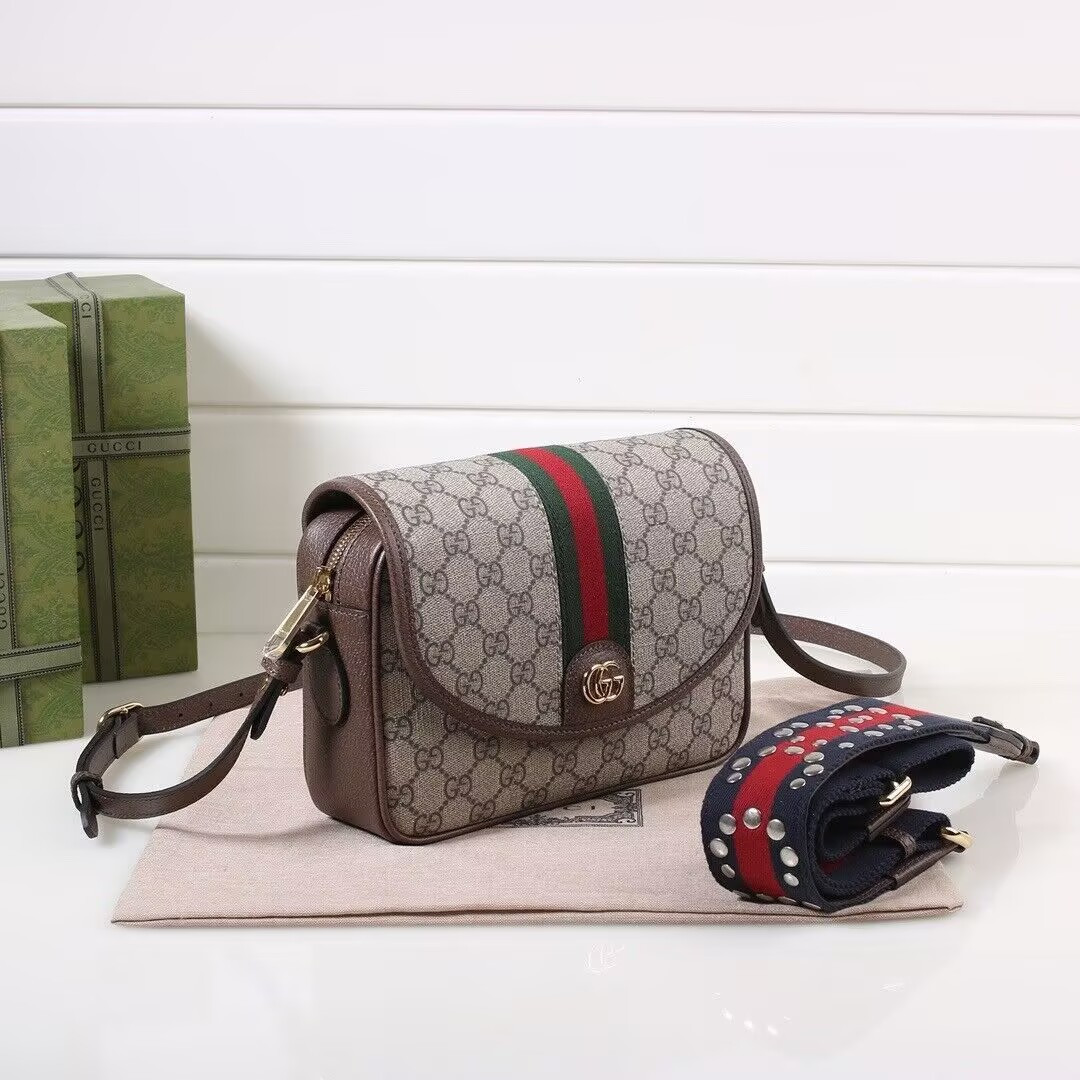 GUCCI Ophidia small shoulder bag 23x17x7cm