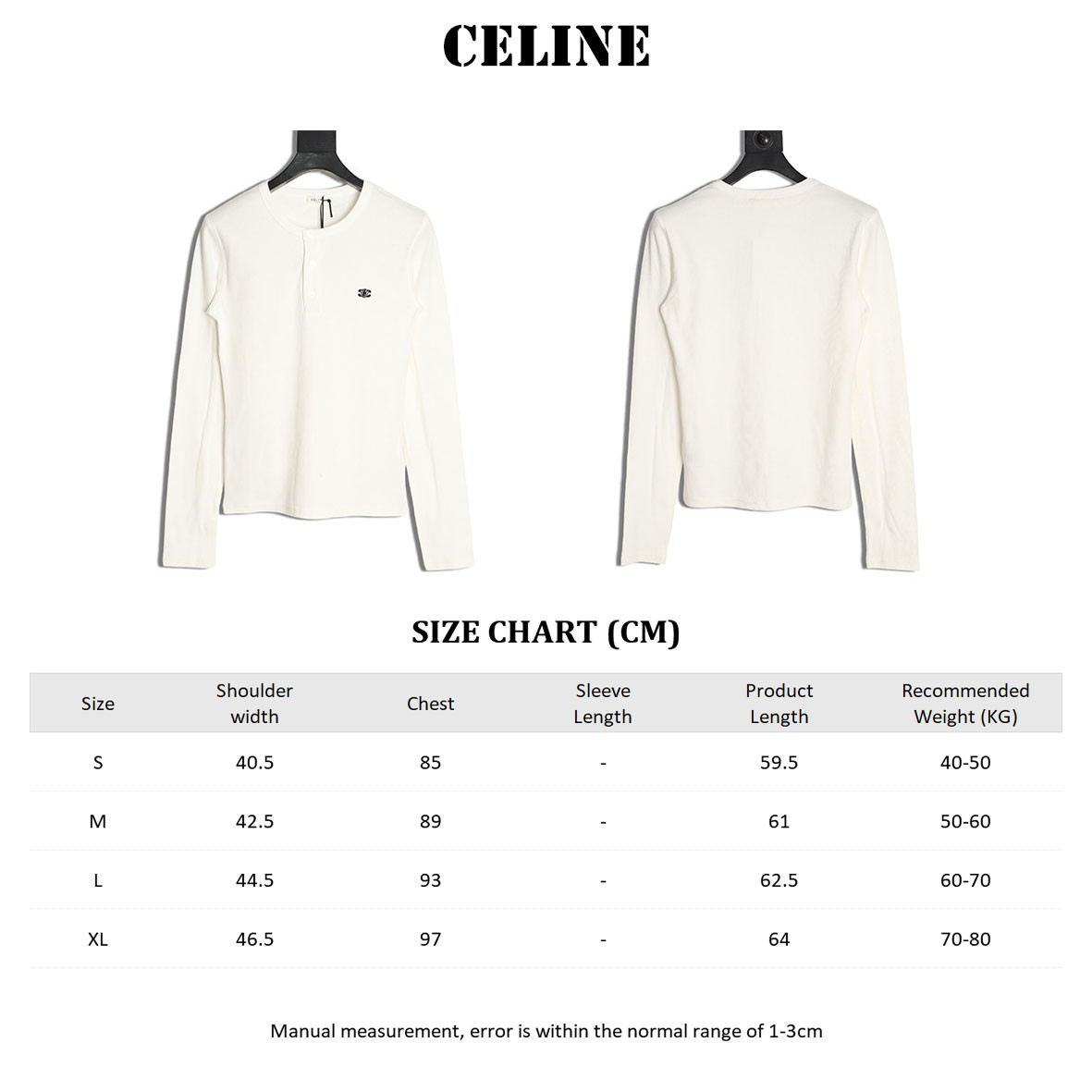 CELINE CE Long-sleeved T-shirt