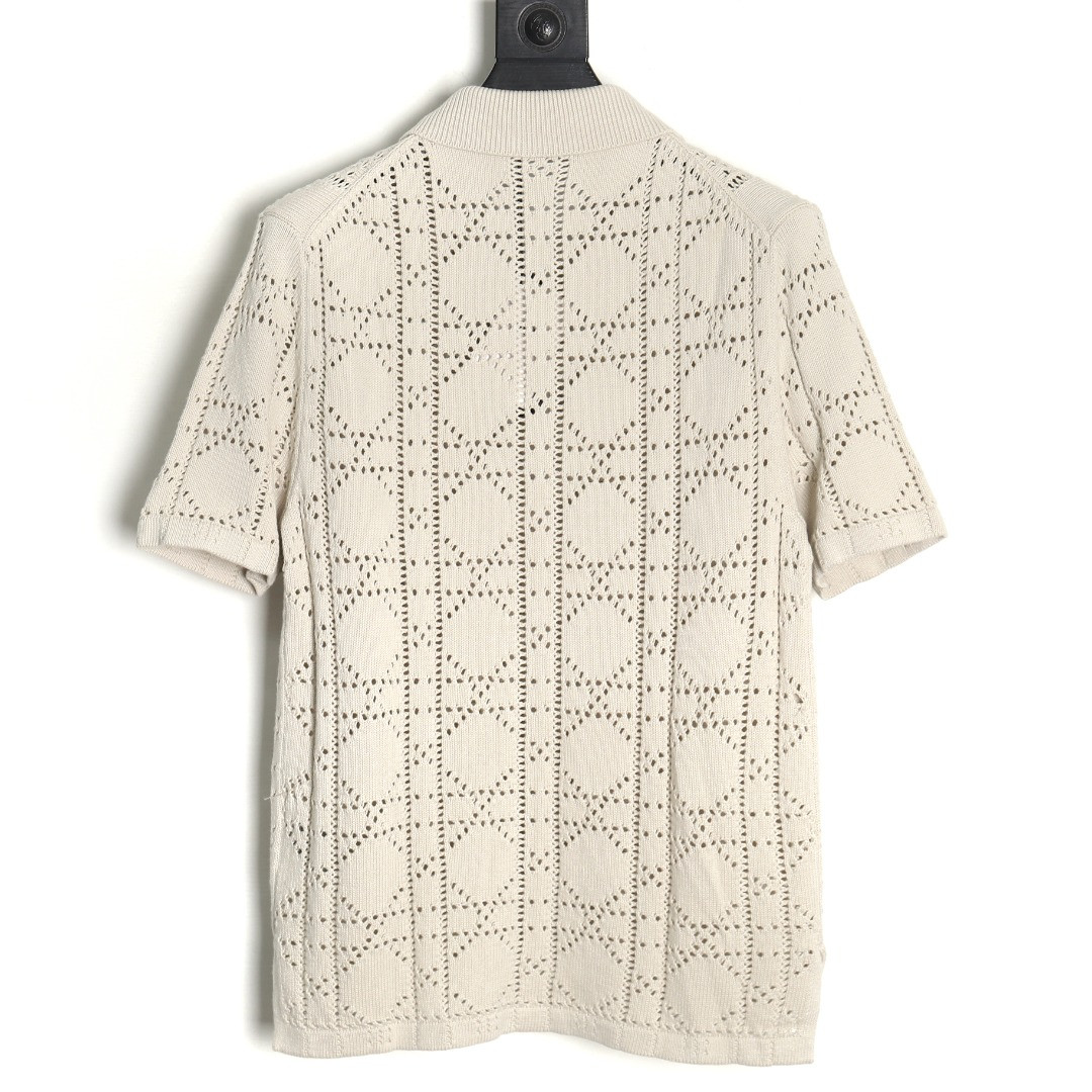 Dior 24ss knitting Short-sleeved