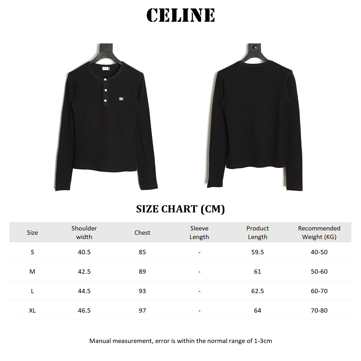 CELINE CE Long-sleeved T-shirt