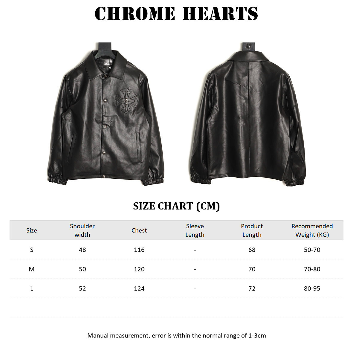 Ch*0me He**ts leather jacket