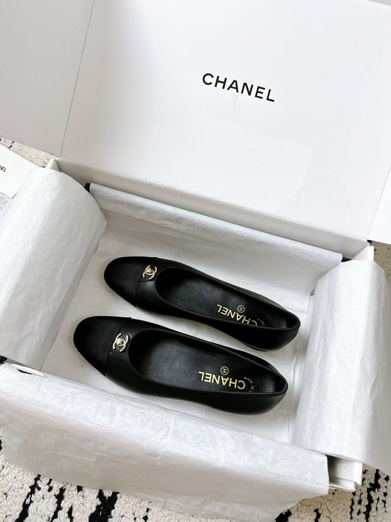 UA Chanel Ballet Flats
