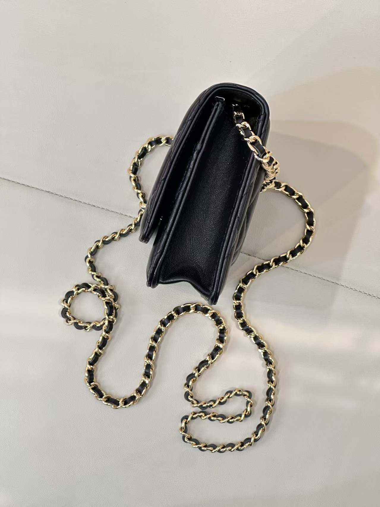 CHANEL WOC CLASSIC WALLET ON CHAIN 13x19cm