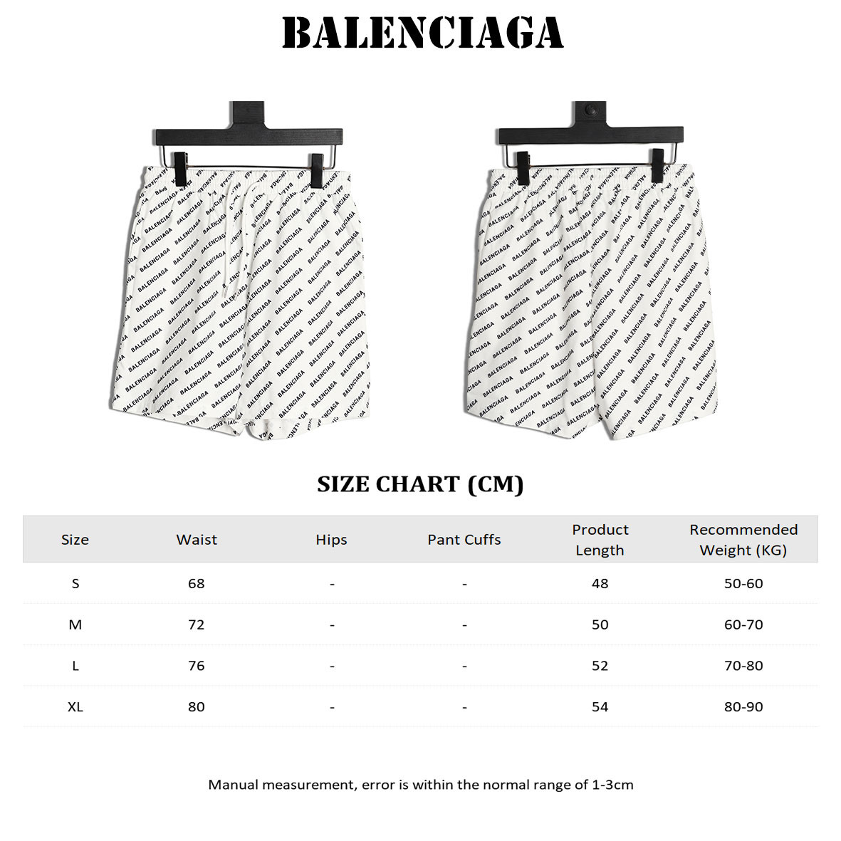 Balenciaga 25ss shorts